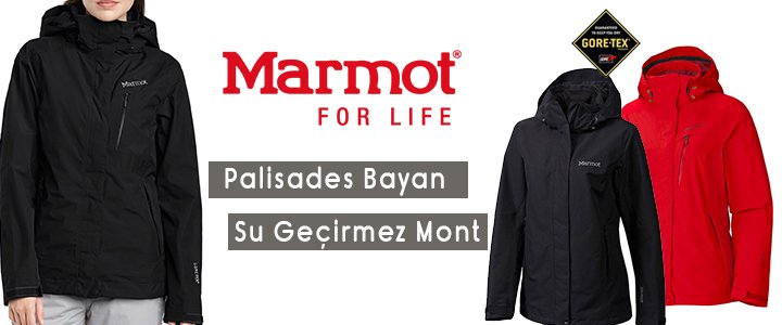 Marmot Su Geçirmez Mont Marmot Gore tex mont