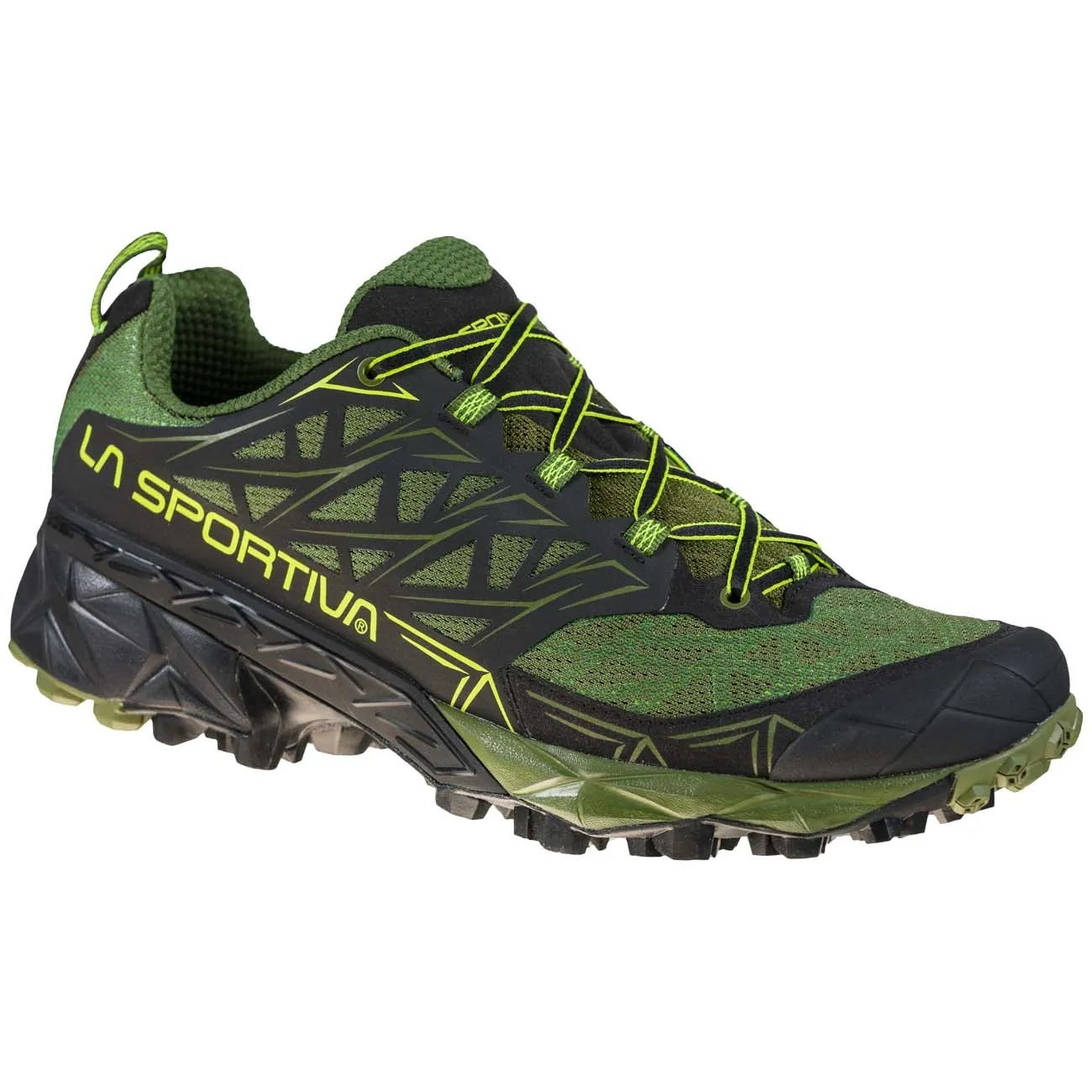 La Sportiva Akyra Erkek Koşu Ayakkabısı 42,5 - Yeşil/Siyah