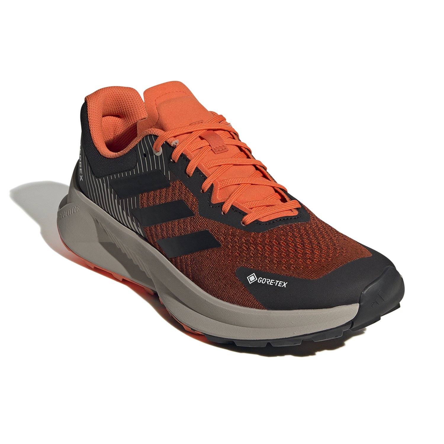 Adidas Terrex Soulstride Gore Tex Erkek Arazi Koşu Ayakkabısı 44 2/3 - Kiremit/Gri