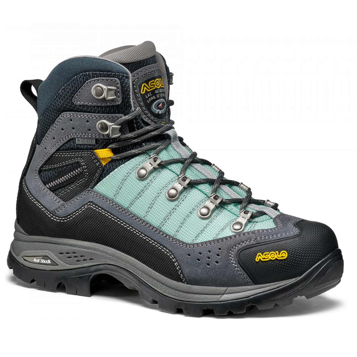 Asolo Drifter I Evo Gore Tex Kadın Trekking Botu 40 - Gri/Yeşil