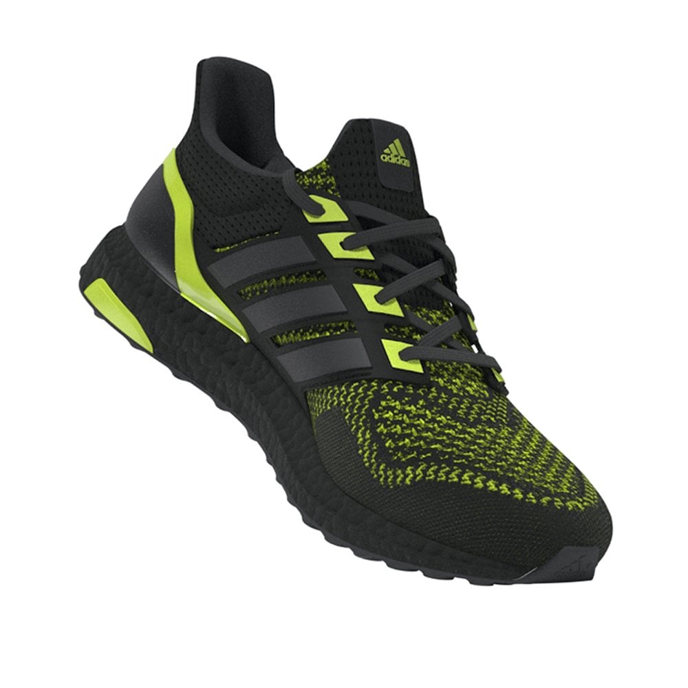 Adidas Ultraboost 1.0 Erkek Koşu Ayakkabısı 46 2/3 - Siyah/Yeşil