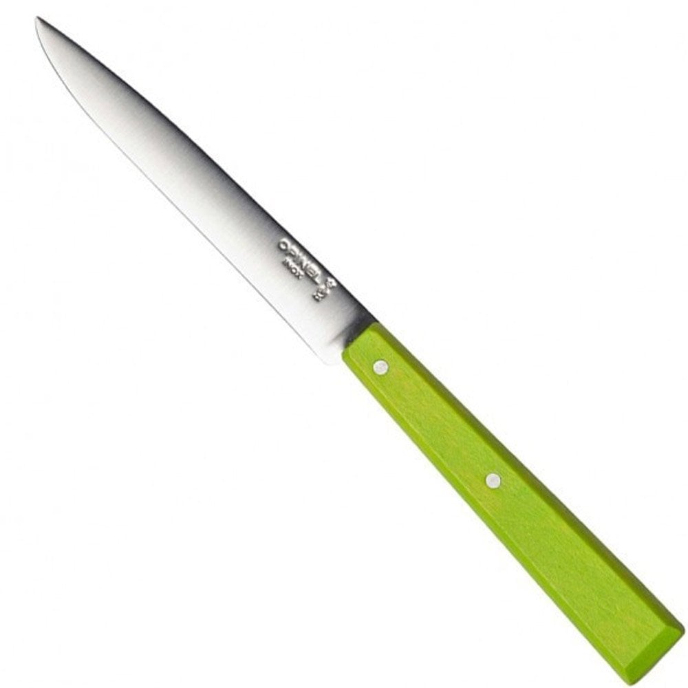 Opinel Bon Appetit Ahşap Saplı Sofra Bıçağı (Yeşil)
