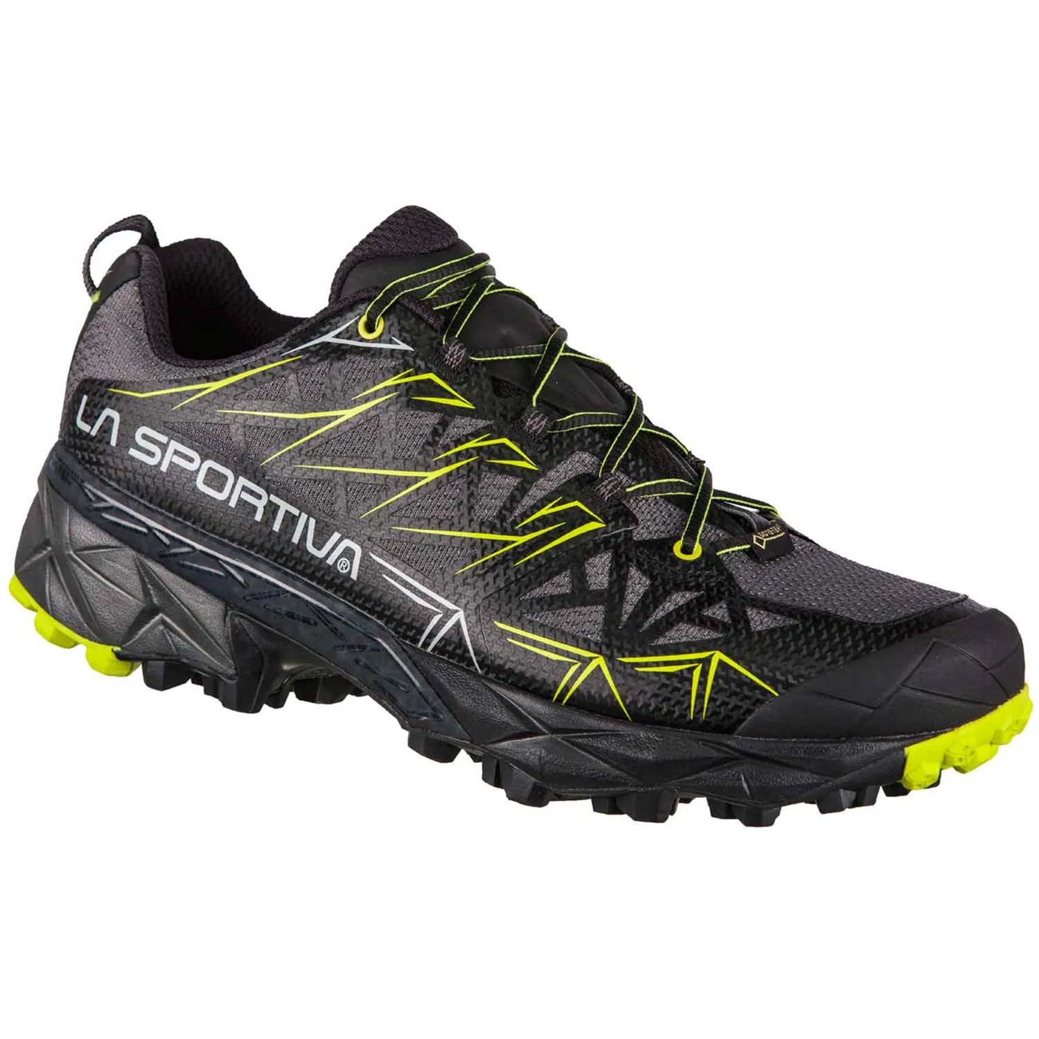 La Sportiva Akyra Gore Tex Erkek Koşu Ayakkabısı 43 - Yeşil/Siyah