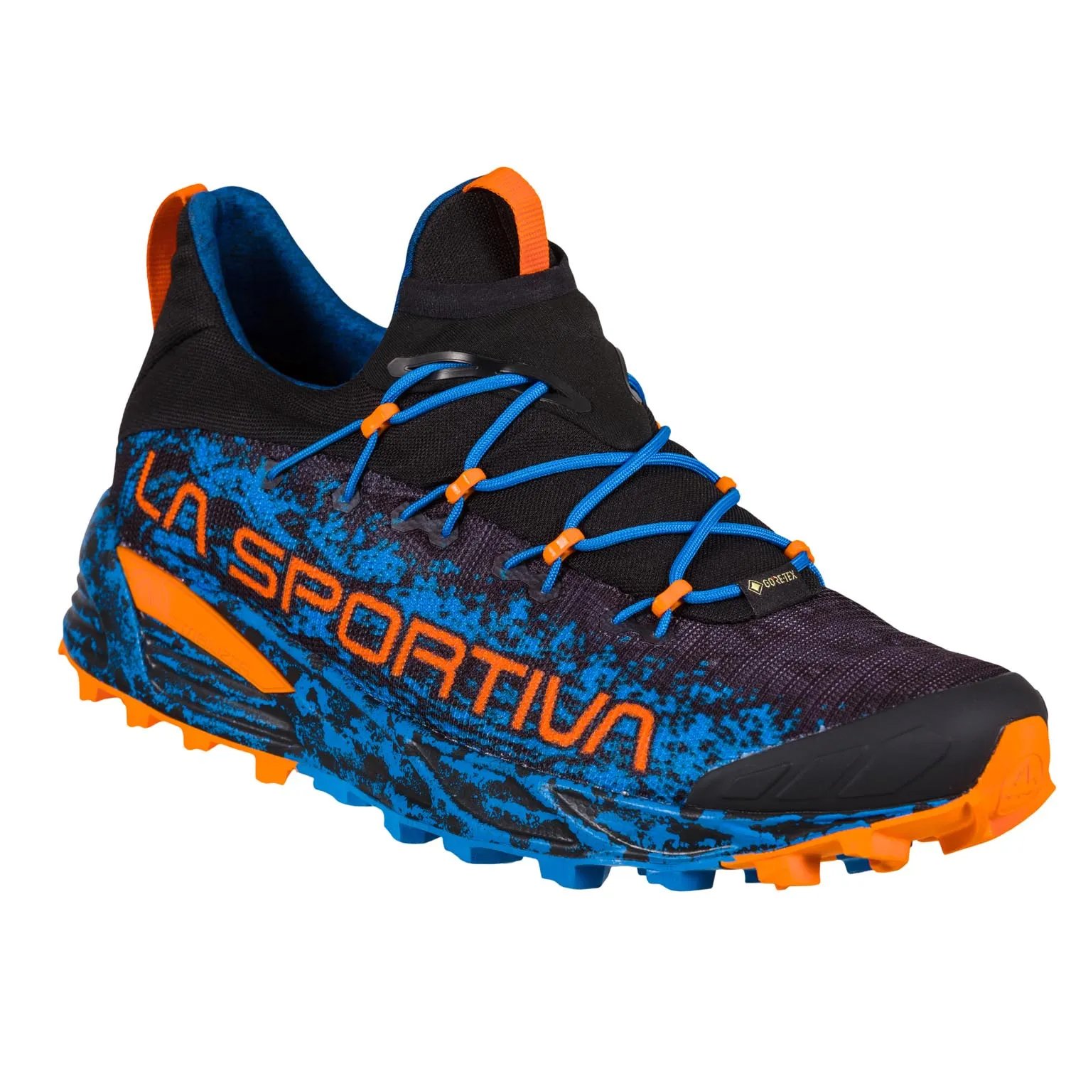 La Sportiva Tempesta Gore Tex Erkek Koşu Ayakkabısı 45,5 - Mavi/Turuncu