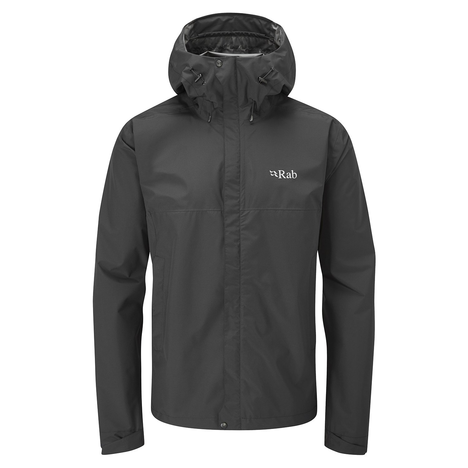 Rab Downpour Eco Su Geçirmez Erkek Ceket M - Siyah