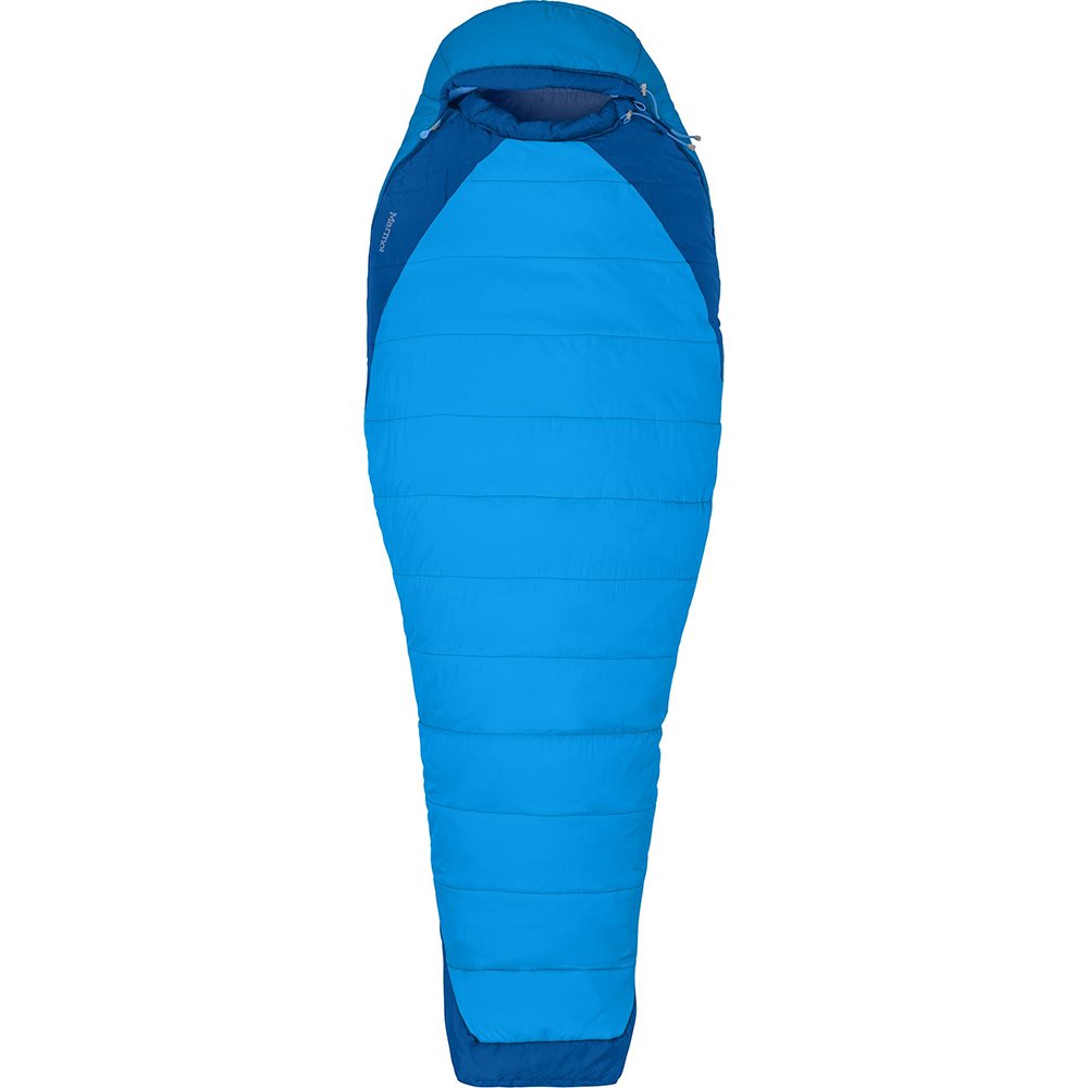 Marmot Trestles Elite Eco 15 -28,6° C Uzun Uyku Tulumu Mavi