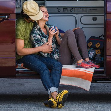 Keen Uneek Slice Fade Erkek Sandalet Mavi
