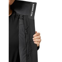 Helly Hansen Crew Midlayer 2.0 Kapüşonlu Kadın Ceket M - Siyah