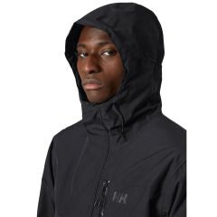 Helly Hansen Juell 3 In 1 Erkek Siyah Kapüşonlu Mont S - Siyah