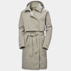 Helly Hansen Jane Kadın Yalıtımlı Trençkot Açık Kahverengi - XS