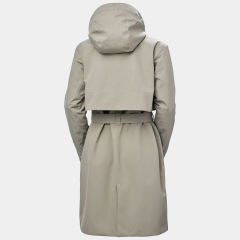 Helly Hansen Jane Kadın Yalıtımlı Trençkot Açık Kahverengi - XS