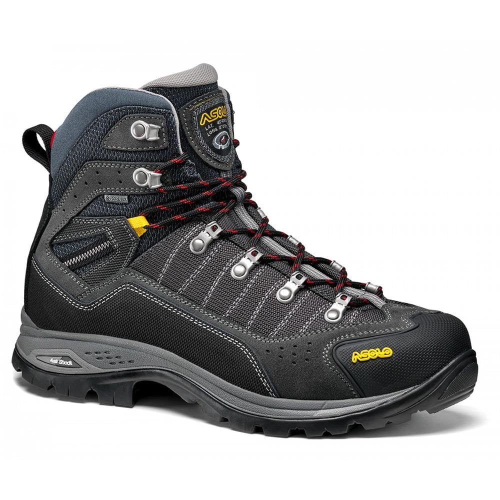 Asolo Drifter I Evo Gore Tex Erkek Trekking Botu 47/1/2) - Siyah/Gri