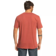 Quiksilver Comp Logo Erkek Tişört S - Kiremit
