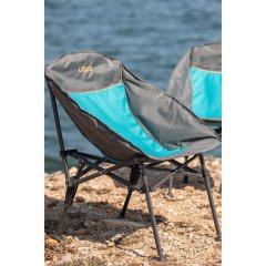 Uquip Comfy Relax Konforlu Katlanır Kamp Sandalyesi