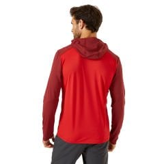 Rab Force Kapşonlu Erkek Sweatshirt L - Kırmızı