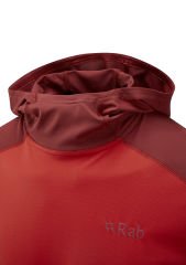 Rab Force Kapşonlu Erkek Sweatshirt L - Kırmızı