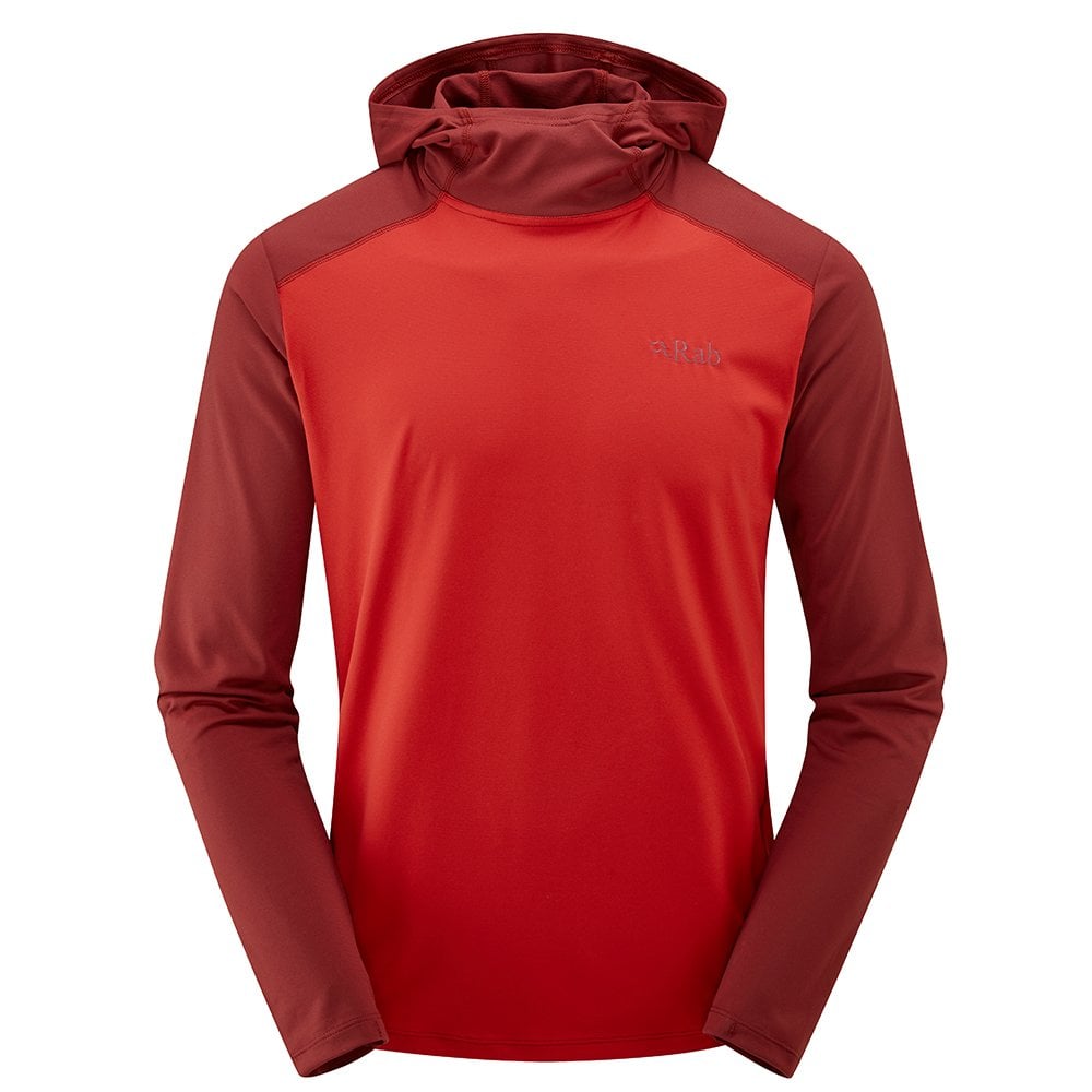 Rab Force Kapşonlu Erkek Sweatshirt L - Kırmızı