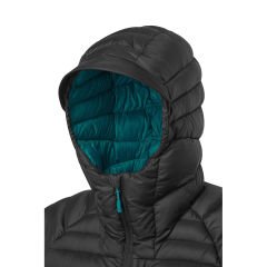 Rab Microlight Alpine Uzun Kaz Tüyü Kapüşonlu Kadın Ceket