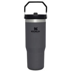Stanley The IceFlow Flip Straw Pipetli Termos Bardak 0,89 LT 0,89 LT - Füme