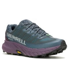 Merrell Agility Peak 5 Gore-Tex Erkek Koşu Ayakkabısı 45 - Petrol/Mor