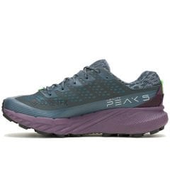 Merrell Agility Peak 5 Gore-Tex Erkek Koşu Ayakkabısı 45 - Petrol/Mor