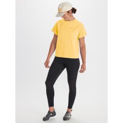 Marmot Windridge Kadın Tişört S - Sarı