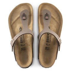 Birkenstock Gizeh BF Nubuk Unisex Terlik 44 - Kahve