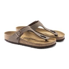 Birkenstock Gizeh BF Nubuk Unisex Terlik 44 - Kahve