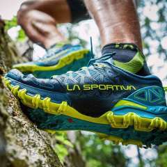 La Sportiva Bushido 2 Erkek Koşu Ayakkabısı 43,5 - Mavi/Sarı