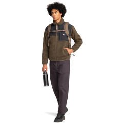Quiksilver Shallow Water Erkek Polar Yelek L - Haki/Siyah