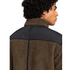 Quiksilver Shallow Water Erkek Polar Yelek L - Haki/Siyah