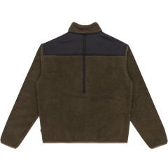 Quiksilver Shallow Water Erkek Polar Yelek L - Haki/Siyah