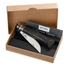 Opinel No 8 Abanoz Saplı Paslanmaz Çelik Çakı (Kutulu)