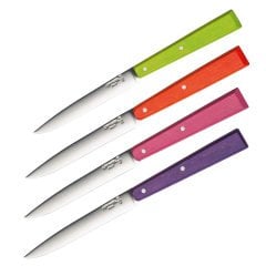 Opinel Bon Appetit Pop 4 Parça Ahşap Saplı Sofra Bıçağı N°125