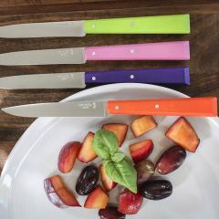 Opinel Bon Appetit Ahşap Saplı Sofra Bıçağı (Turuncu)