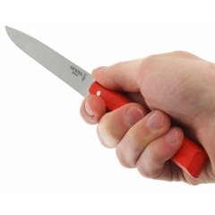 Opinel Bon Appetit Ahşap Saplı Sofra Bıçağı (Turuncu)