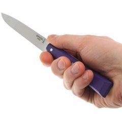Opinel Bon Appetit Ahşap Saplı Sofra Bıçağı (Mor)