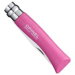 Opinel Inox No 7 Paslanmaz Çelik Çakı (Pembe)