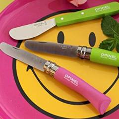 Opinel Inox No 7 Paslanmaz Çelik Çakı (Pembe)