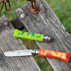 Opinel Inox No 7 Aslan Desenli Gürgen Saplı Paslanmaz Çelik Çakı