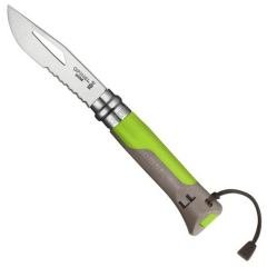Opinel Inox No 08 Paslanmaz Çelik Çakı (Yeşil)