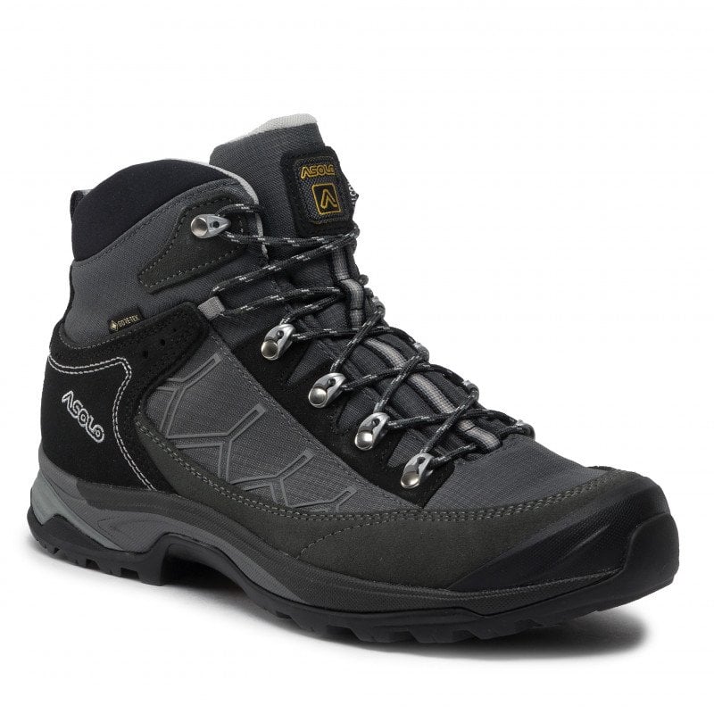 Asolo Falcon Gore Tex Erkek Trekking Botu 45 - Siyah/Gri