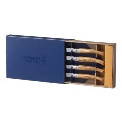 Opinel Table Chic 4'lü Et Bıçağı  ( Zeytin Ağaç Saplı)