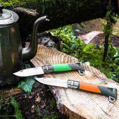 Opinel Inox Explore Terre No 12 Paslanmaz Çelik Çakı (Yeşil)