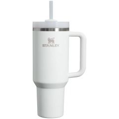 Stanley Quencher Pipetli Termos Bardak 1.18 Lt 1,18 LT - BUZ BEYAZ