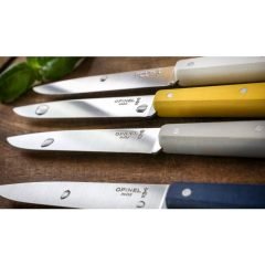 Opinel Bon Appetit Ahşap Saplı Sofra Bıçağı (Gri)