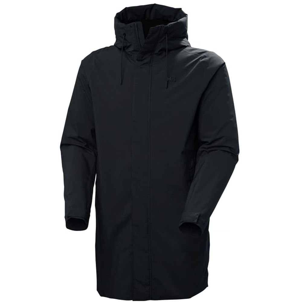 Helly Hansen Munich Yalıtımlı Erkek Yağmurluk Kaban L - Siyah