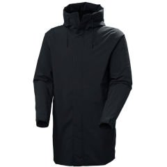 Helly Hansen Munich Yalıtımlı Erkek Yağmurluk Kaban L - Siyah