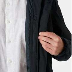 Helly Hansen Munich Yalıtımlı Erkek Yağmurluk Kaban L - Siyah