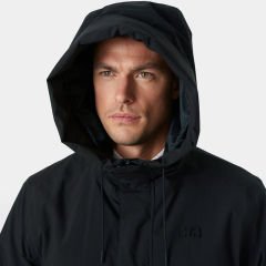Helly Hansen Munich Yalıtımlı Erkek Yağmurluk Kaban L - Siyah